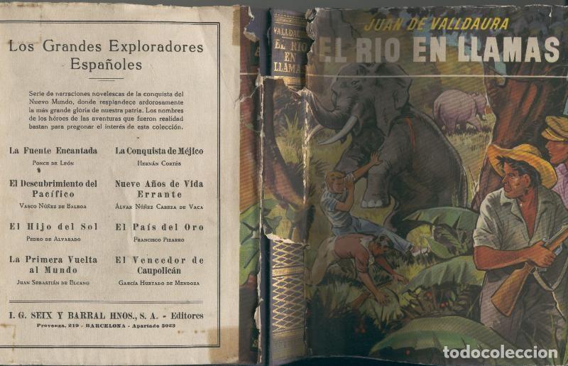 Libros: El rio en llamas - Juan de Valldaura - Foto 1