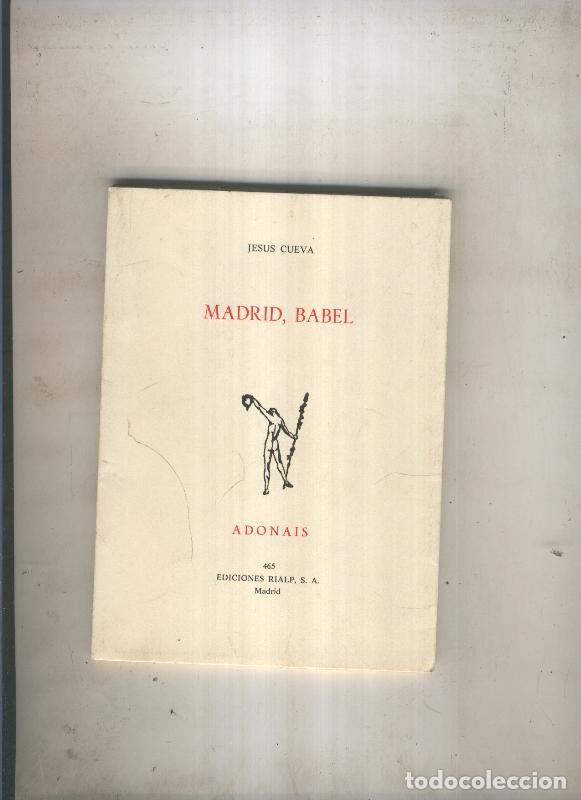 Libri di seconda mano: Madrid, Babel - Jesus Cueva