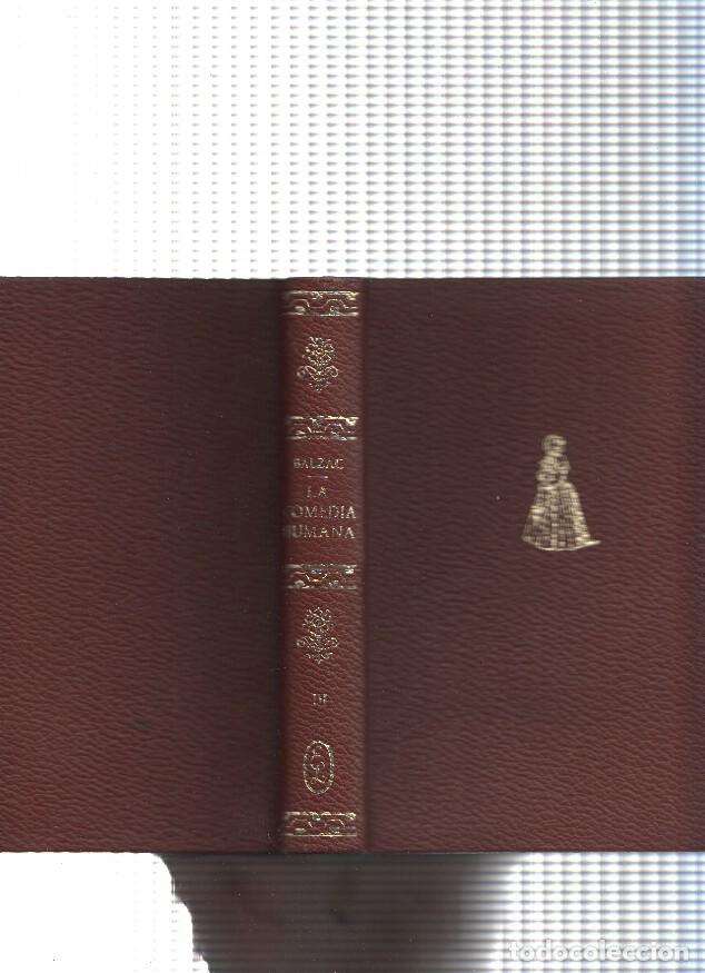 Libros: La comedia humana tomo III - Honorato de Balzac