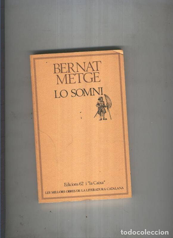 Libros: Lo Somni - Bernat Metge - Foto 1