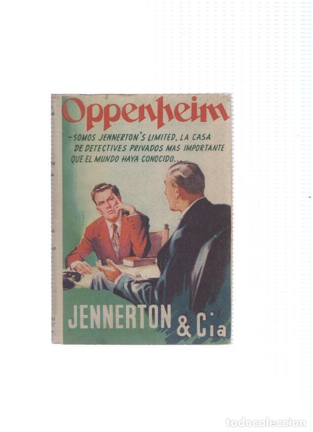 Libros: Obras completas de E.Phillips Oppenheim: numero 55: Jennerton & Cia - E.Phillips Oppehnheim