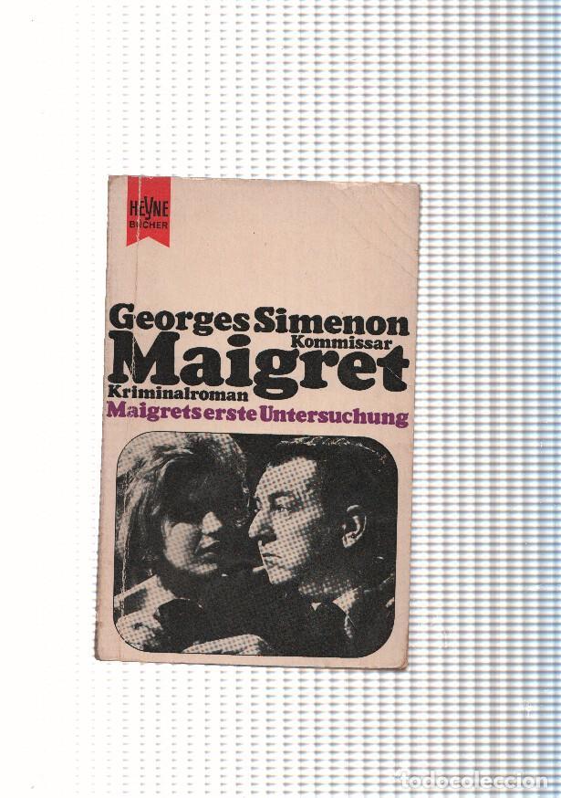 Libros: Maigret erste Untersuchung - Georges Simenon - Foto 1
