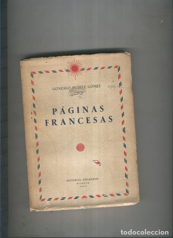 books: Paginas francesas Tomo II - Gonzalo Suarez Gomez