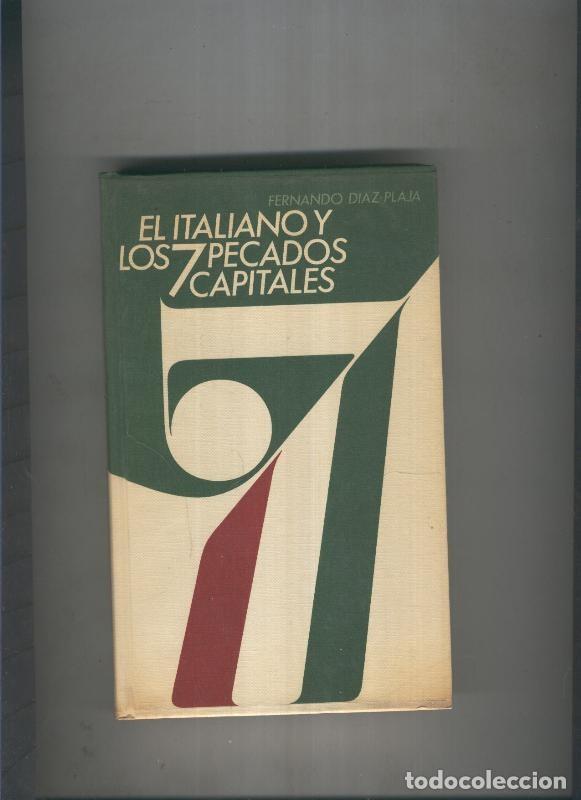 Livros em segunda m&atilde;o: El italiano y los 7 pecados capitales - Fernando Diaz Plaja