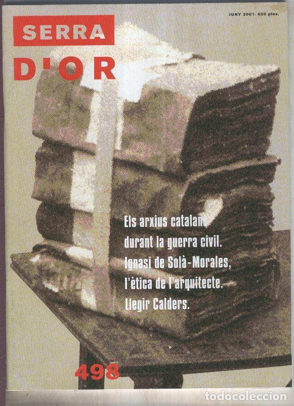 Libros: Serra D,Or numero 498: Llegir Calders - varios - Foto 1