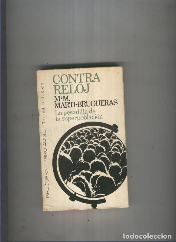 Libros: Contra reloj - M.M. Marti Brugueras - Foto 1