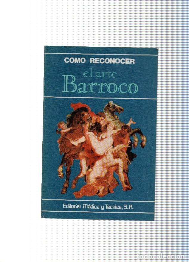 Libros: Como reconocer el arte Barroco - Flavio Conti