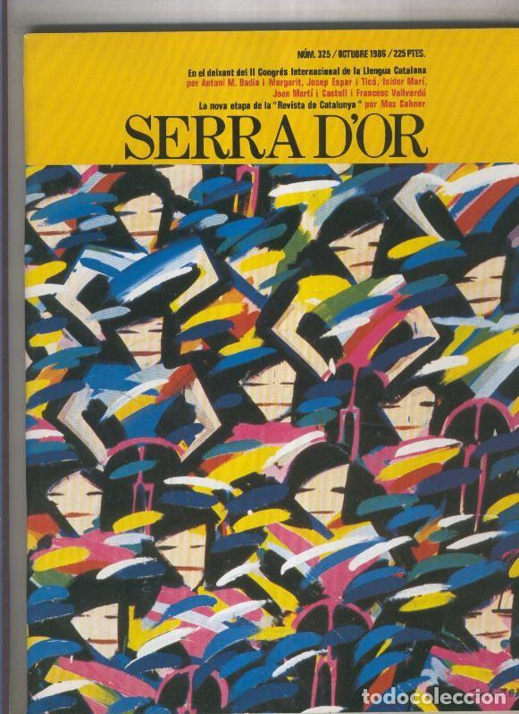 Libros: Serra D,Or numero 325 - varios - Foto 1