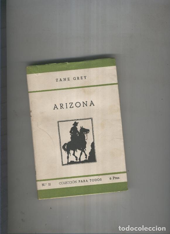 Libros: Arizona - Zane Grey - Foto 1