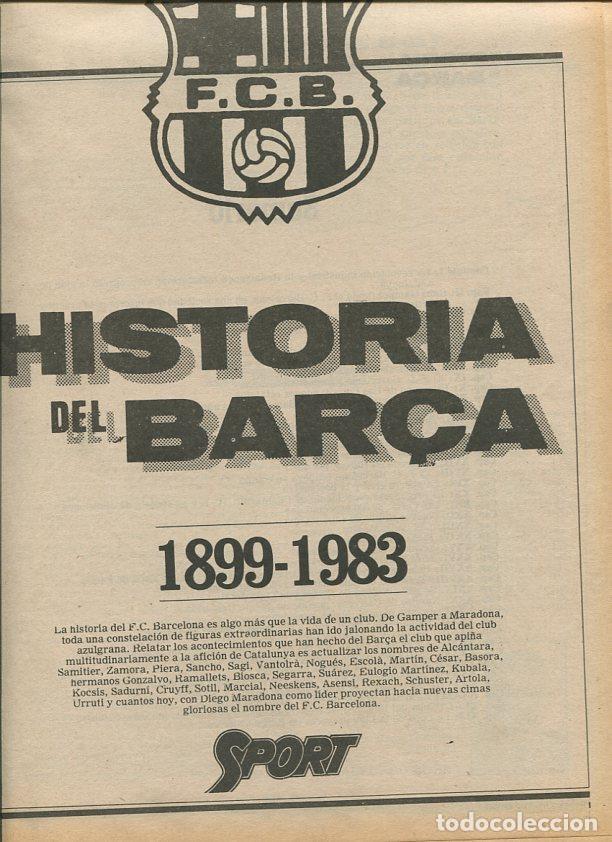 Libros: Historia del Bar&ccedil;a 1899-1983 - Varios - Foto 1