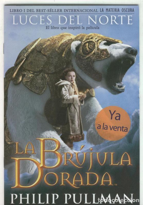 Libros: La brujula dorada (libreto propaganda del libro) - Philip Pullman - Foto 1