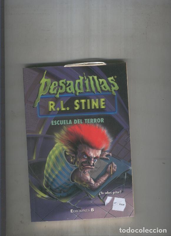 books: Pesadillas numero 15:Escuela del terror - R.L. Stine