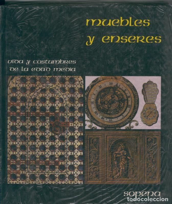Libros: Vida y costumbres de la edad media: Muebles y enseres - Varios - Foto 1