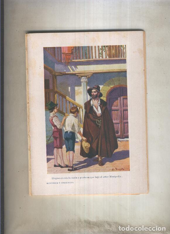 B&uuml;cher: Rinconete y Cortadillo (47 paginas + 1 ilustracion color de E.Vicente - Miguel de Cervantes