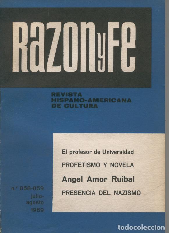Libros: Razon y Fe numero 858-859 - Varios - Foto 1