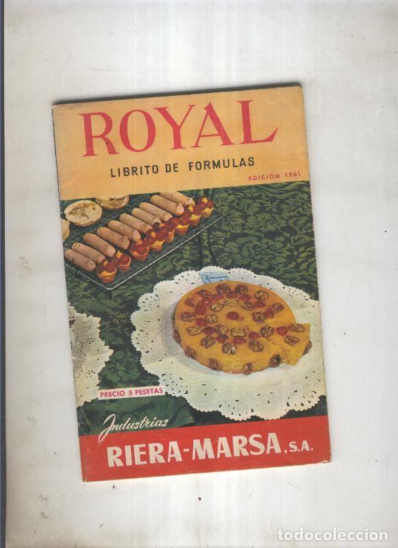 Libros: Royal. Librito de formulas - varios - Foto 1