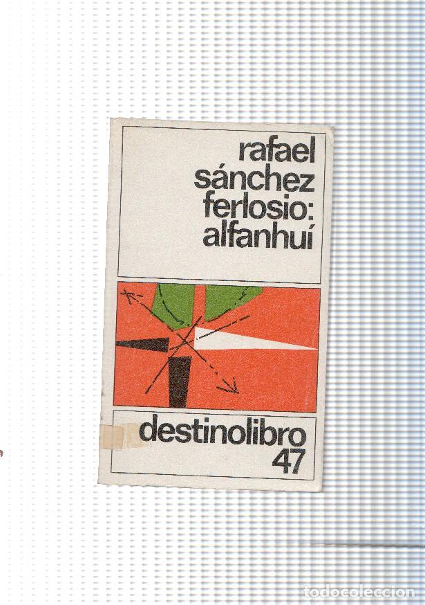 Libros: Alfanhui - Rafael Sanchez Ferlosio - Foto 1