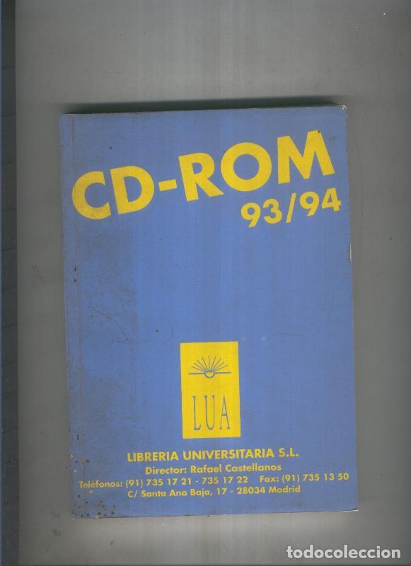 Libros: CD ROM 93/94 - varios - Foto 1