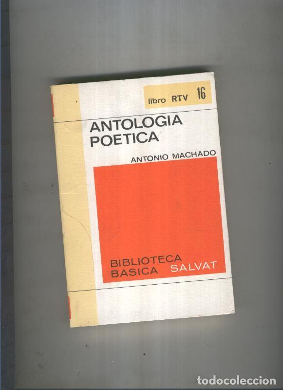 Libri di seconda mano: Biblioteca Basica Salvat libro RTV numero 016:Antologia poetica (numerado 2 en interior cubierta) -