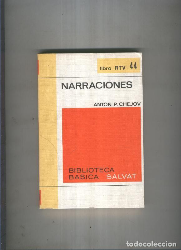 Libri di seconda mano: Biblioteca Basica Salvat libro RTV numero 044:Narraciones(numerado 2 en interior cubierta) - Anton P