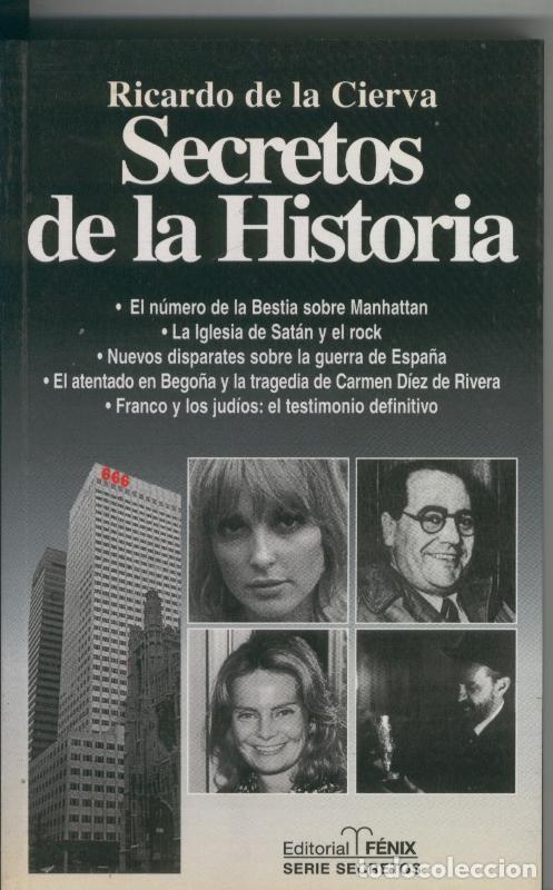 Libros: Secretos de la Historia - Ricardo de la Cierva - Foto 1
