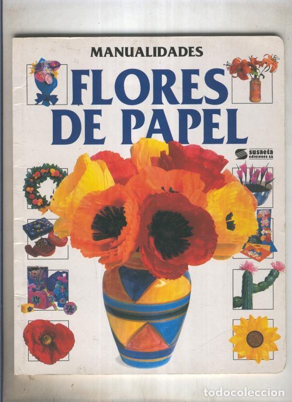Libros: Manualidades, flores de papel - Varios - Foto 1