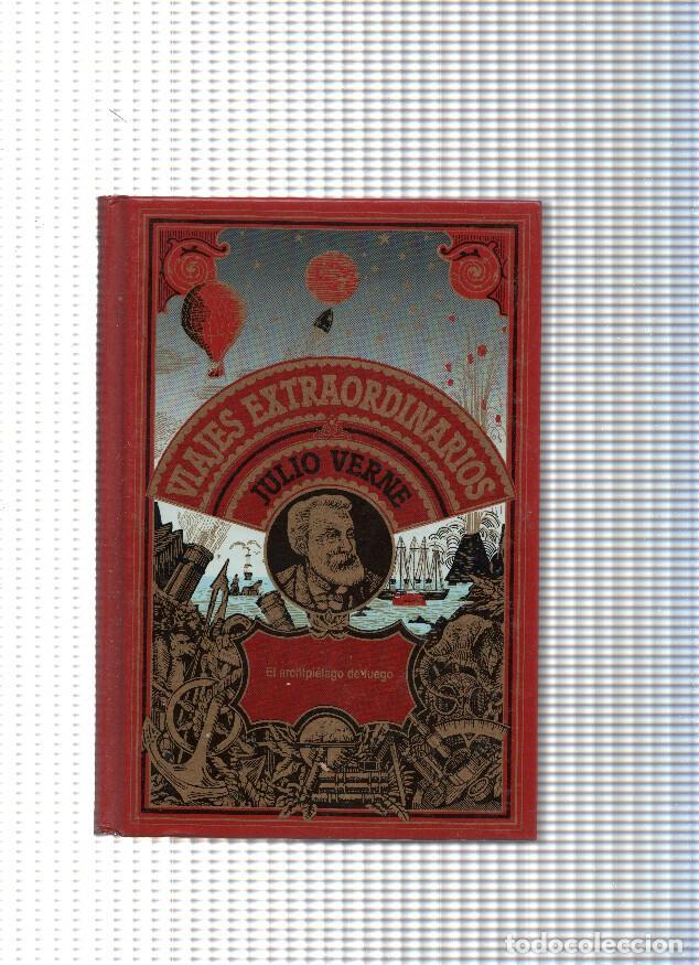 Libros: Viajes Extraordinarios: El archipielago de fuego - Julio Verne