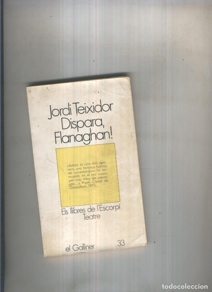 Libros: Dispara, Flanaghan - Jordi Teixidor