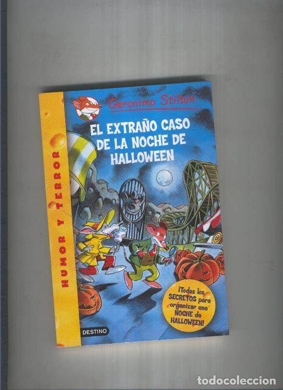 Libros: El extra&ntilde;o caso de la noche de Halloween - Geronimo Stilton - Foto 1