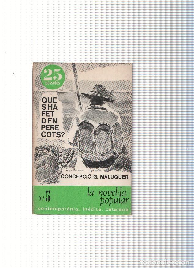Libri di seconda mano: Que s ha fet d en Pere Cots - Concepcio G. Maluquer