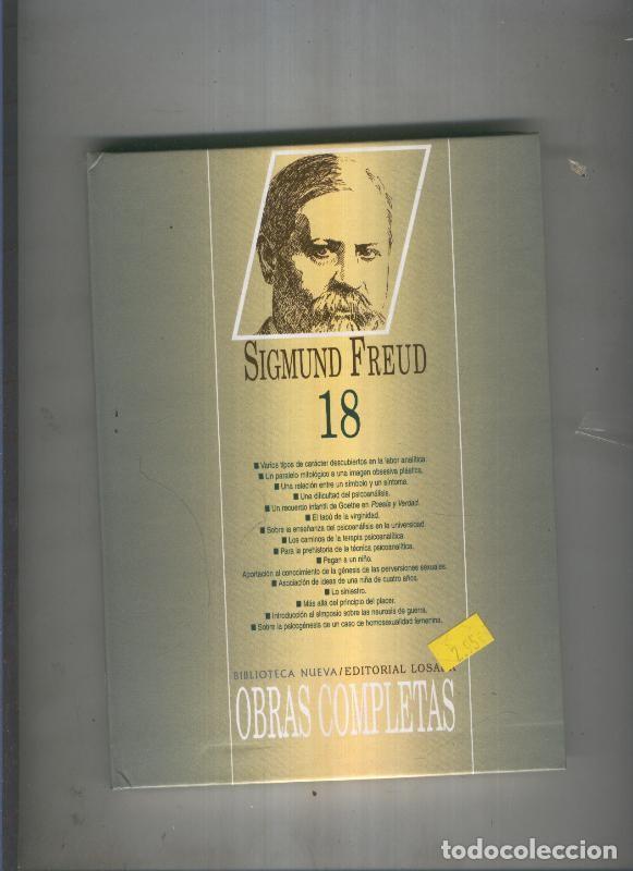 Libros: Obras completas de Sigmund Freud numero 18 - Sigmund Freud - Foto 1
