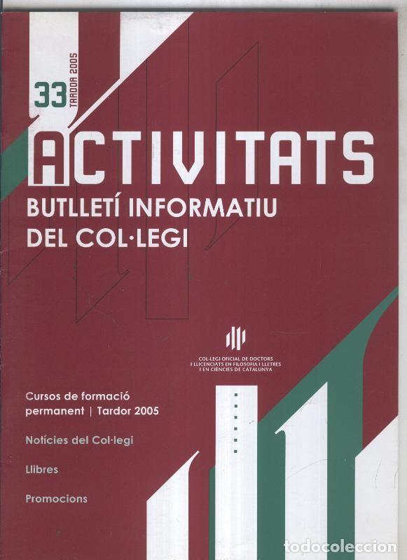 Libros: Activitats numero 33 - varios - Foto 1