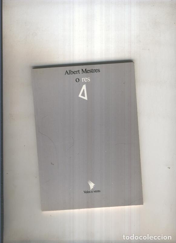 Libros: O res - Albert Mestres - Foto 1