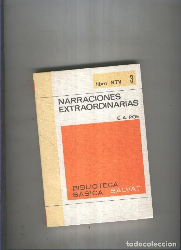 Livros em segunda m&atilde;o: Biblioteca Basica Salvat libro RTV (numerado 2 en interior: Narraciones extraordinarias (numero 2 de