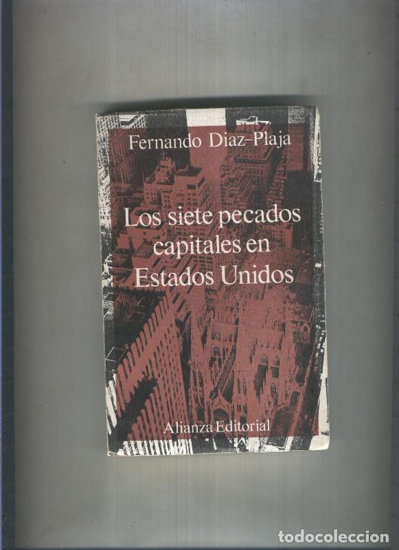Libri di seconda mano: Los siete pecados capitales en Estados Unidos - Fernando Diaz Plaja