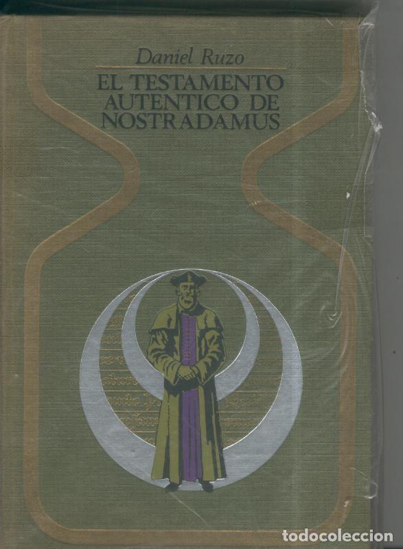 B&uuml;cher: El testamento autentico de Nostradamus (suelto del lomo interior) - Daniel Ruzo
