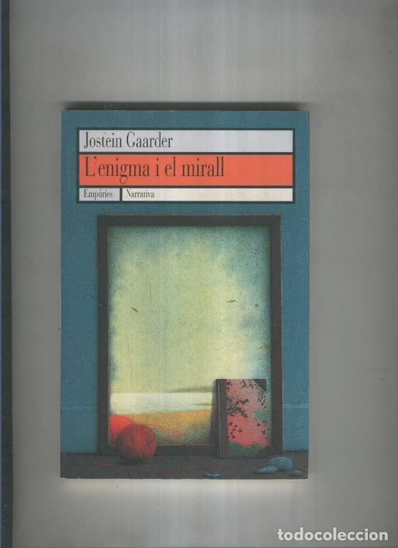 Libros: L enigma i el mirall - Jostein Gaarder - Foto 1
