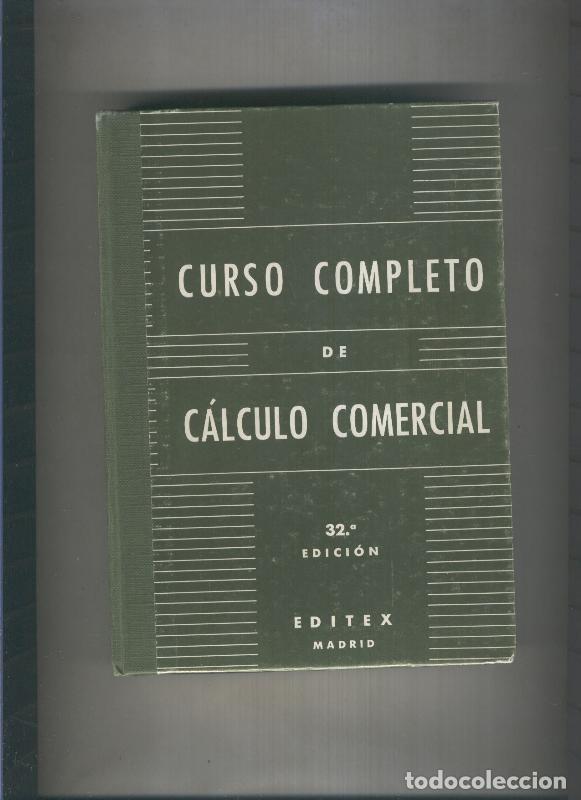 Libros: Curso completo de calculo comercial - Varios - Foto 1