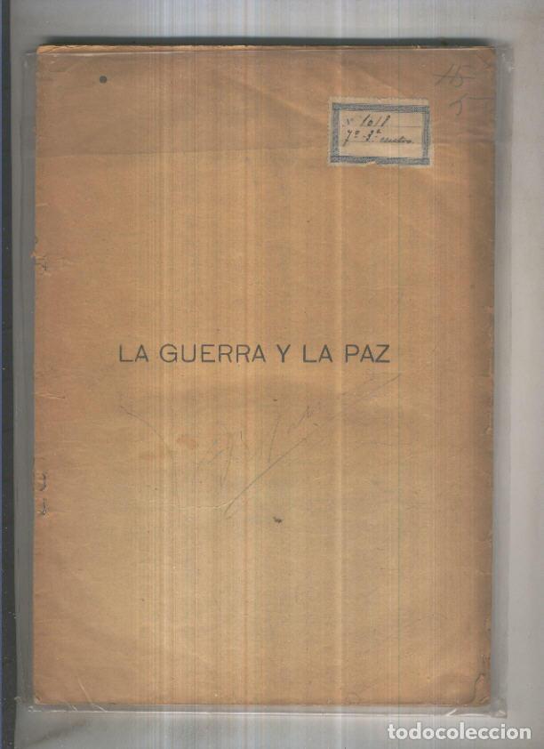 Libri di seconda mano: La guerra y la paz (primera y segunda parte, ejemplar sin cubierta) - Leon Tolstoi