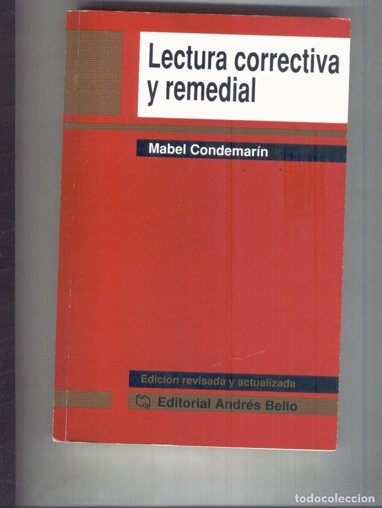 B&uuml;cher: Lectura correctiva y remedial - Mabel Condemarin