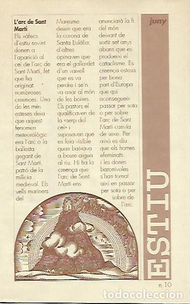 Libri di seconda mano: LIBRITO 7009: L arc de Sant Marti. Numero 10 - Joan Amades