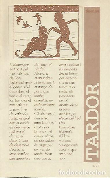 Libros: LIBRITO 7029: Desembre. Numero 31 - Joan Amades - Foto 1