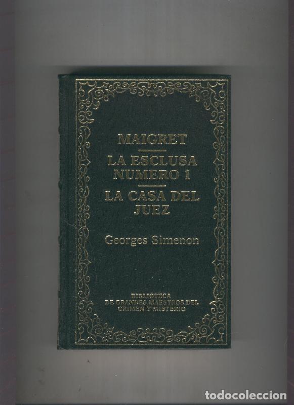 Libros: Maigret-La esclusa numero 1-La casa del juez - Georges Simenon