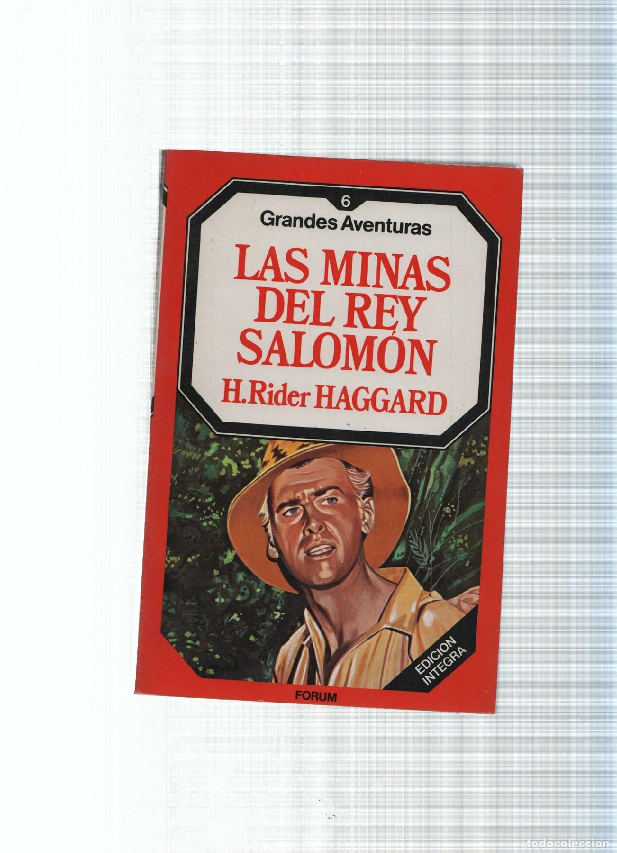 Libros: Grandes aventuras, 6: Las Minas del Rey Salomon - H. Rider Haggard