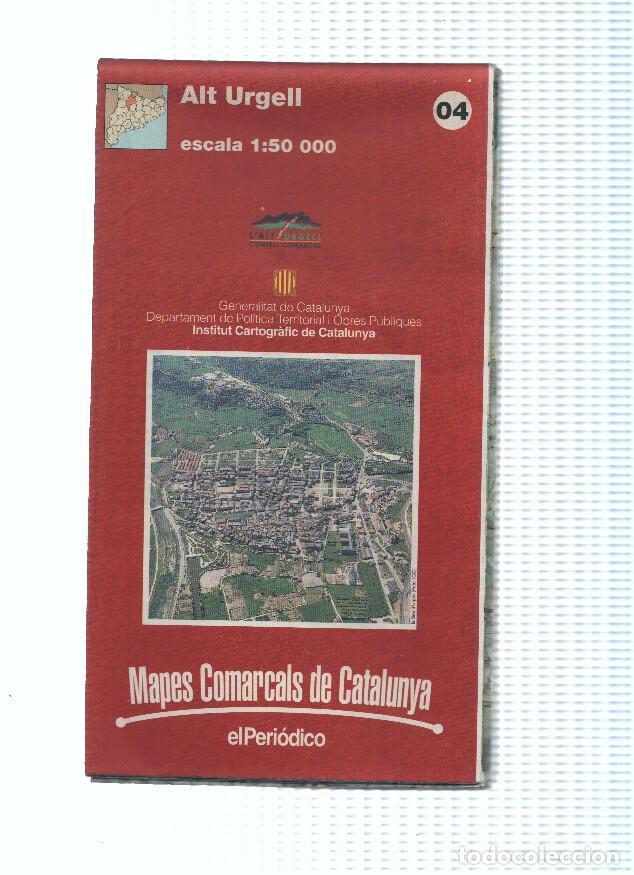 Libros: Mapes Comarcals de Catalunya numero 04: Alt Urgell - Varios - Foto 1