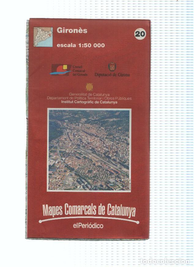 Libros: Mapes Comarcals de Catalunya numero 20: Girones - Varios - Foto 1