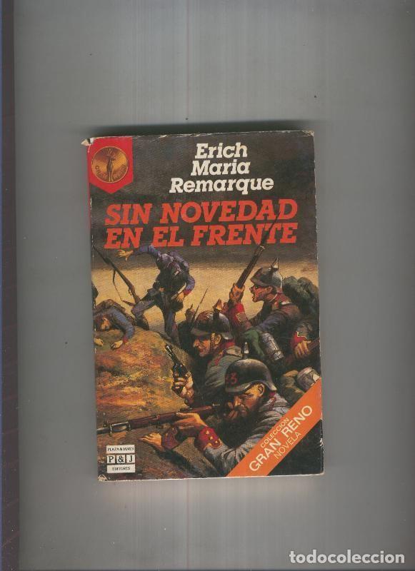 Libros: Sin novedad en el frente - Erich Maria Remarque