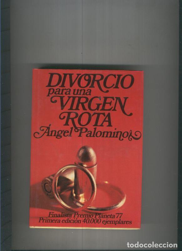 Libros: Divorcio para una virgen rota - Angel Palominos - Foto 1