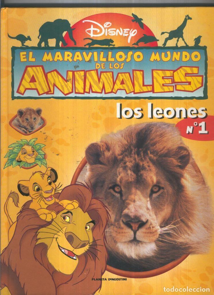 Livros em segunda m&atilde;o: Disney: El maravilloso mundo de los animales volumen 01: Los leones - Disney
