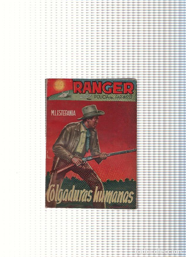Libros: Ranger policia del Far West 53: Colgaduras humanas - Marcial Lafuente Estefania